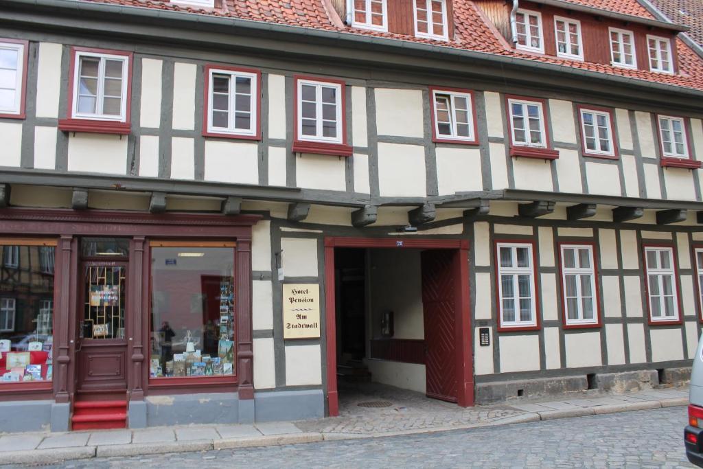 Hotel am Stadtwall Quedlinburg Exterior foto